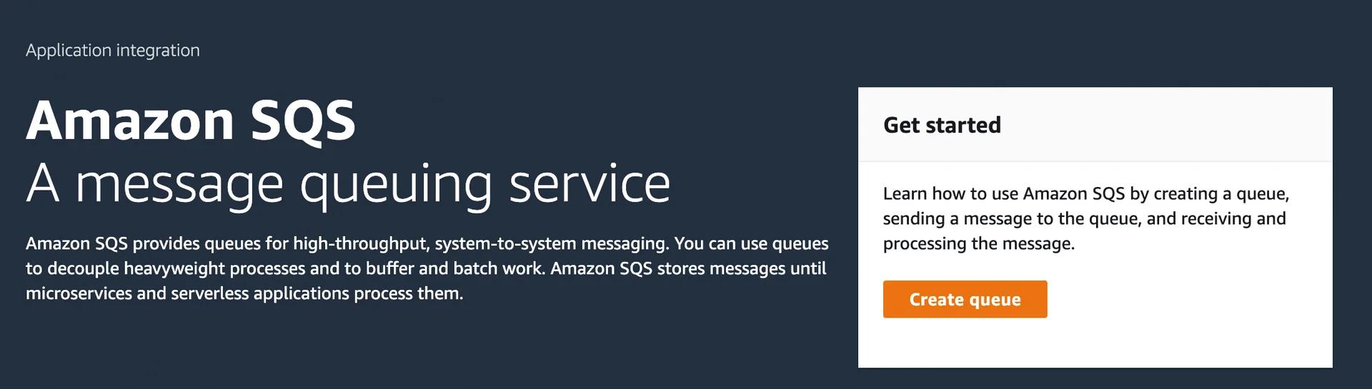 SQS Product Page