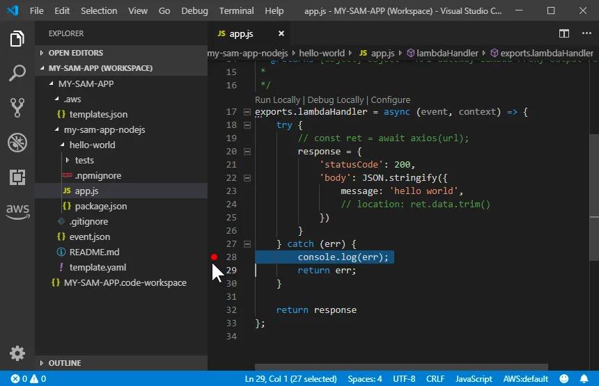 AWS Toolkit for AWS Development