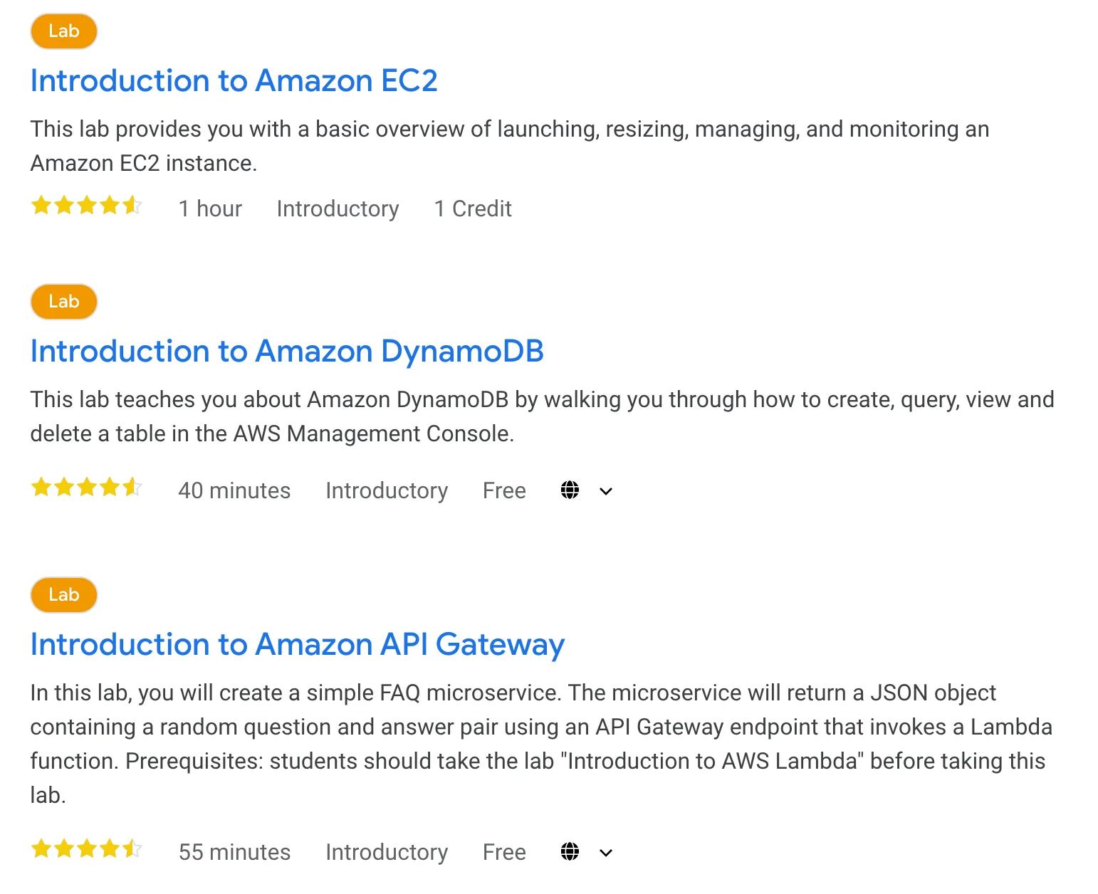 Learn AWS with QwikLabs