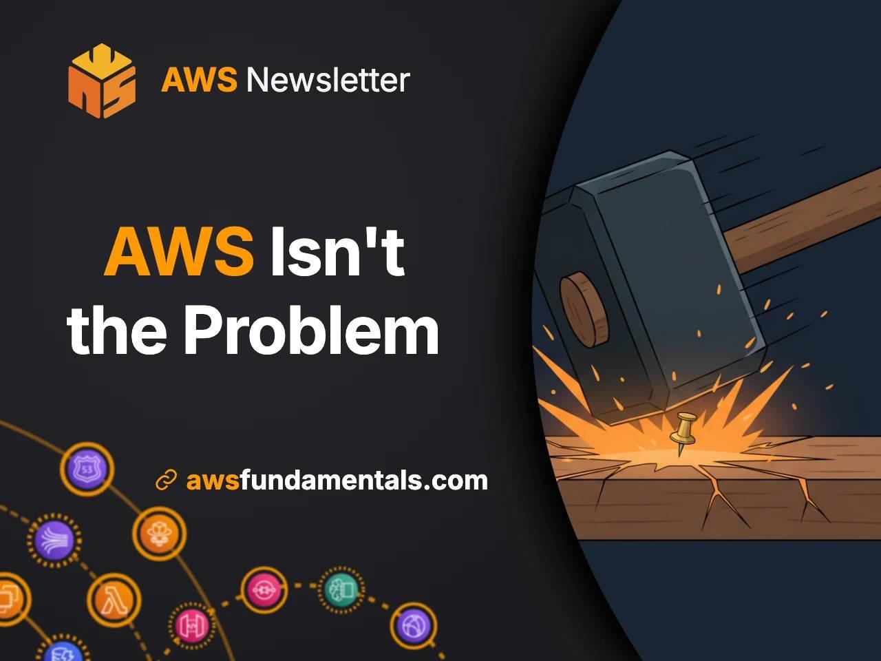 810 upvotes called AWS broken. Here's my take.