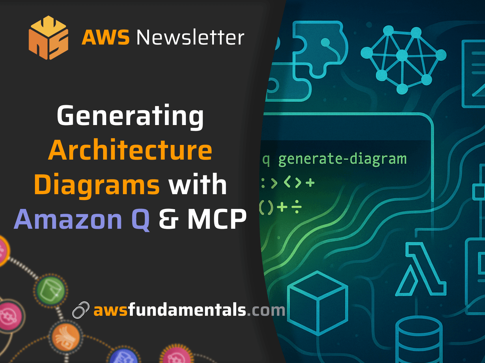 Generate AWS architecture diagrams from plain English with Amazon Q