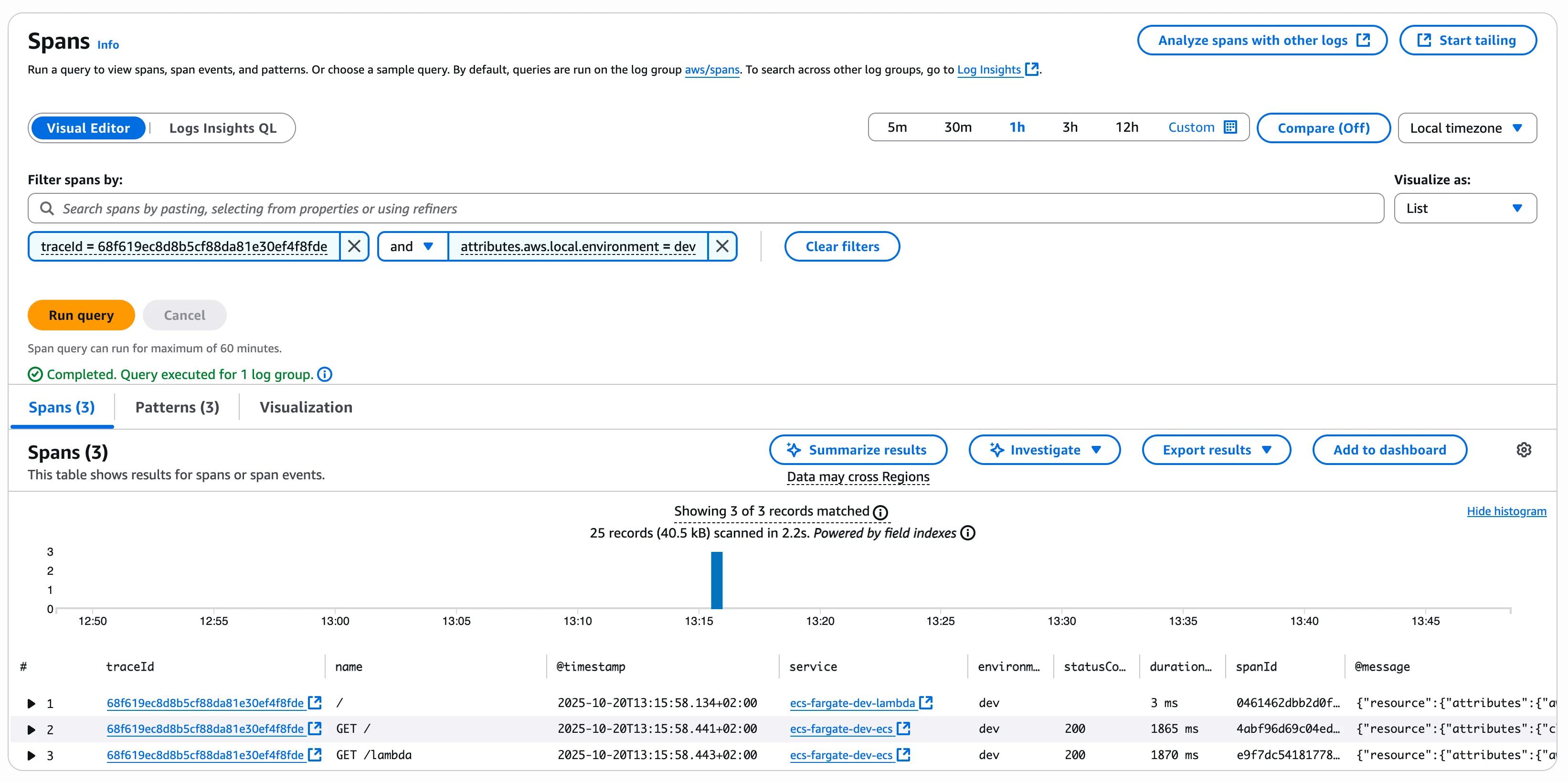 Using the Transaction Search for finding Traces Using the Transaction Search for finding Traces