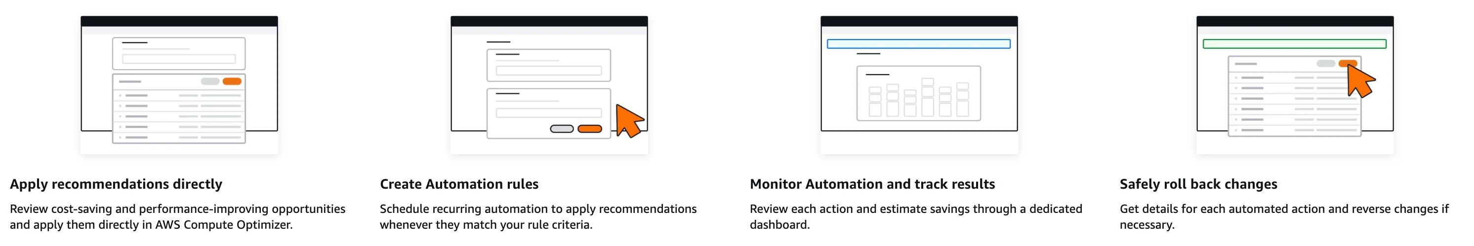 AWS Compute Optimizer Automations AWS Compute Optimizer Automations