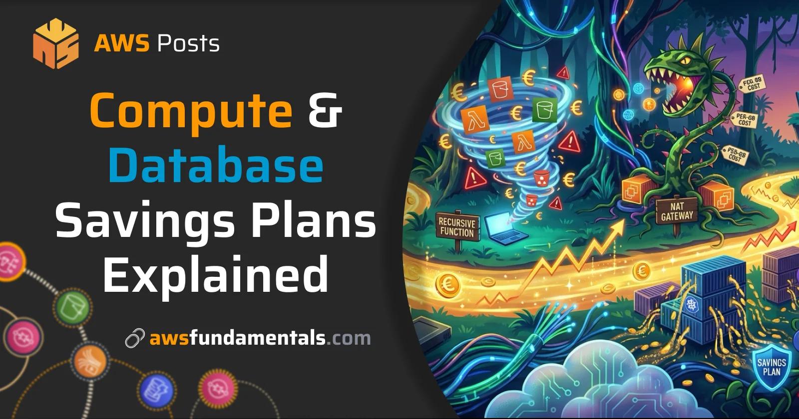 Navigating the Jungle of AWS Savings Plans for Compute and Databases Navigating the Jungle of AWS Savings Plans for Compute and Databases