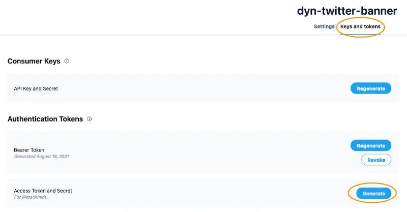 Keys in Twitter API Keys in Twitter API